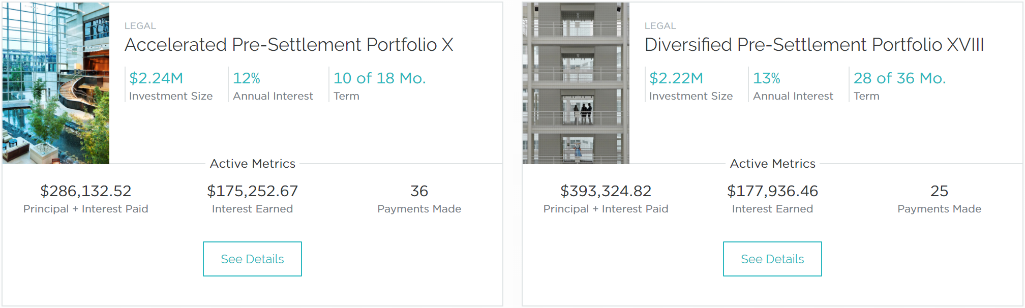 YieldStreet investment offerings