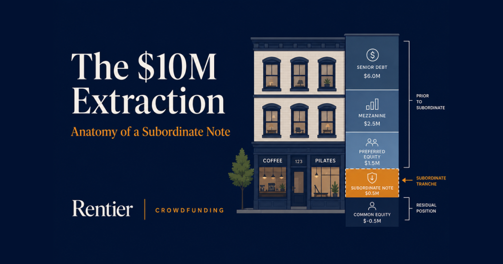 The $10M Extraction: Anatomy of a Subordinate Note
