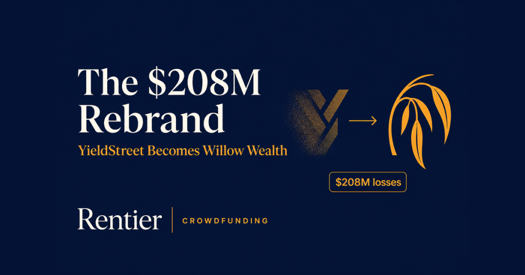 The $208M Rebrand: YieldStreet Becomes Willow Wealth