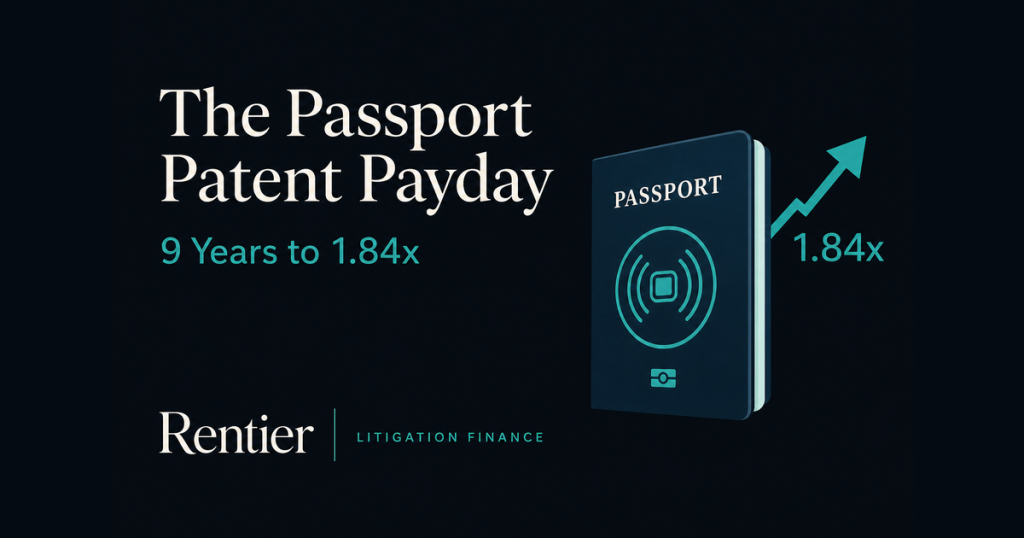The Passport Patent Payday: 9 Years to 1.84x