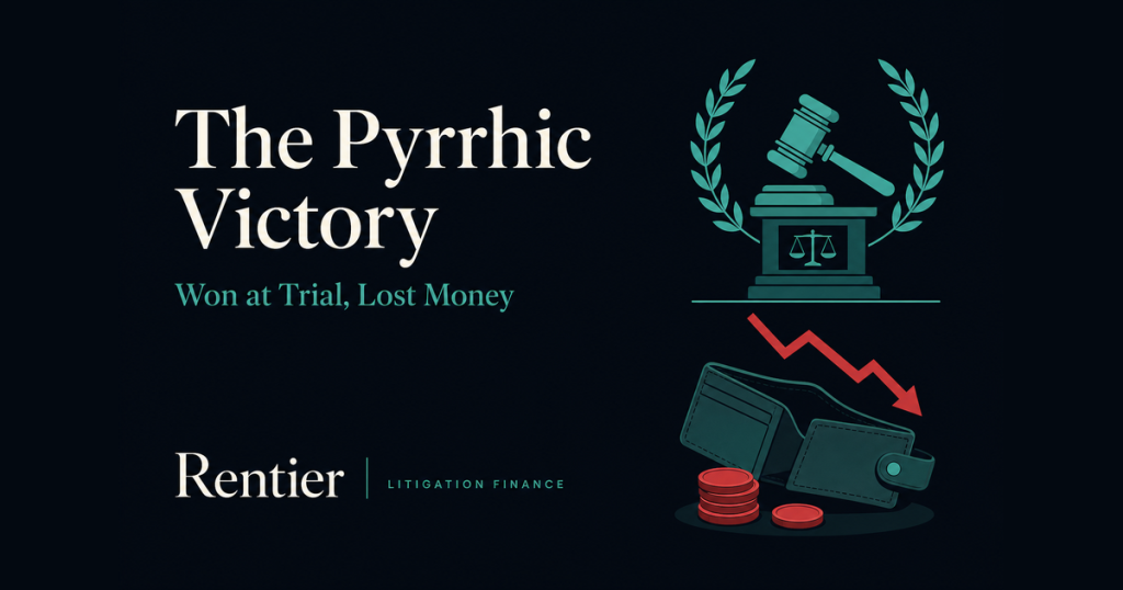 The Pyrrhic Victory: Won at Trial, Lost Money