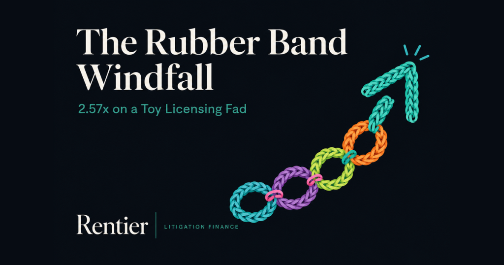 The Rubber Band Windfall: 2.57x on a Toy Licensing Fad