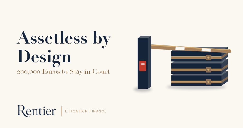 Assetless by Design: When a Funder’s Security Becomes the Claimant’s Problem