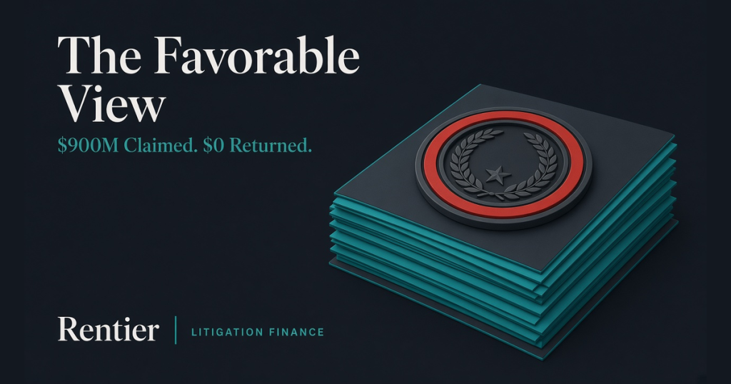 The Favorable View: 8 Years, $900M Claimed, Total Loss